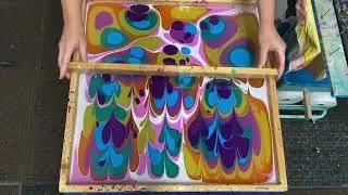 Эбру и энкаустика &ndash; необычные техники рисования  Ebru and encaustic &ndash; unusual painting techniques
