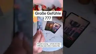 Gro&szlig;e Gef&uuml;hle 777 #kartenlegen #tarotreading #liebeslegung #tarot