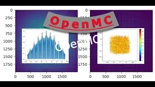 OpenMC neutronic simulation-1 on a simple example reactor core.