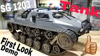 SG 1203 (RC TANK) High Speed 1:12 - First Look and Demo 👍🏼