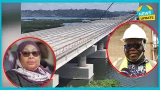 SIRI YAFICHUKA KUKAMILIKA MRADI WA DARAJA LA KIGONGO - BUSISI, WAZIRI APIGA KAMBI/AMTAJA RAIS SAMIA