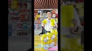 Wholesale yellowish adhesive tape,translucent yellow tape,clear yellow packing tape