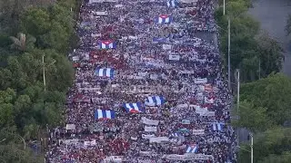 Thousands of Cubans mark May Day amid economic crisis