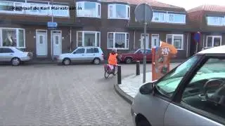 Route van het praktisch verkeersexamen 2013 van basisschool De Lindenboom
