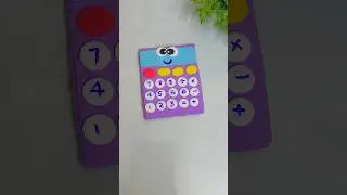 Easy Clayart calculator #shortsvideo #diy #shorts #short #trending #clayart