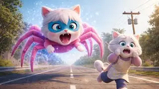 Super Cat Girl 🐱✨ | Spider Curse & Magical Cure | MastiMellow