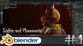 Blender FNaF - Lighting & Movements For Beginners