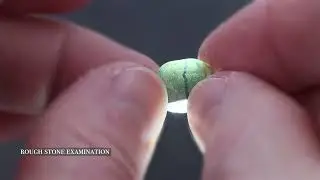 CUTTING $1.3 MILLION CHAMELEON SAPPHIRE 5.1CT COLOR CHANGING STONE GREEN TO PURPLE JR BISSELL (FULL)