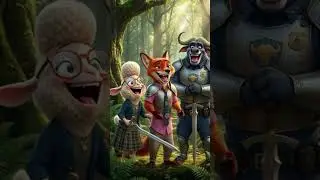 Rabbit Angel Warrior Transformation #fantasy #magical #shorts#zootopia2  #funny