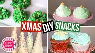 DIY SNACKS für Weihnachten! EINFACH & LECKER