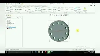 Hole pattern in creo