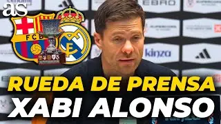 XABI ALONSO, RUEDA PRENSA COMPLETA BARCELONA 3 - REAL MADRID 2 hoy: situaci&oacute;n muy delicada