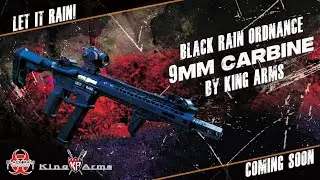 【Airsoft＃113】最近 9mm 外型好夯喔！| Black Rain Ordnance King Arms 9mm Carbine GBB