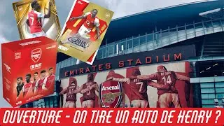 📦 OUVERTURE 🔴⚪️ Topps Team Set Arsenal ⚽️ Une carte Auto / Relic garantie !