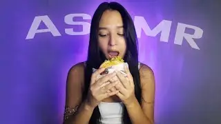 ASMR: mukbang, comendo lanche de bairro😝🌭