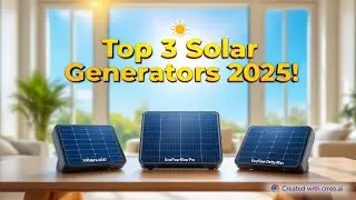 Top 3 Solar Generators  | Whole House Solar Generator | Voltaura.solar