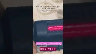 High speed laser marking #shorts #automotive #lasermarking #autoparts #abs #plastic #connectors