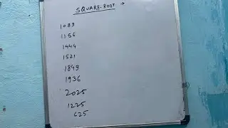 Square root||square root kaise nikalte hai shortcut tricks||kaise square root nikala jaata hai
