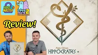 Hippocrates - Game Brewer | Hard 2 Master #boardgames #boardgamereview