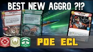 POE BEST NEW AGGRO LEADER ! ! | Jump to Lightspeed | Star Wars Unlimited
