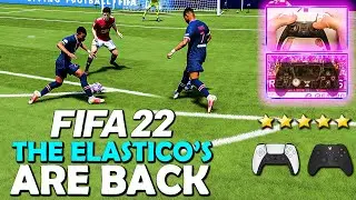 The ELASTICOS ARE BACK in FIFA 22 | FIFA 22 ELASTICO Tutorial | Most OVERPOWERED FIFA 22 Skill Moves