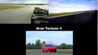 Gran Turismo 5 vs Forza Motorsport 4 vs Top Gear Comparison