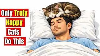 22 Weird Things only Happy Cats Do That Look Strange