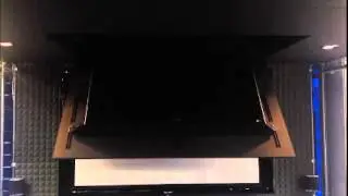 Wall Mount World Motorized flip down TV ceiling Mount lifting up video