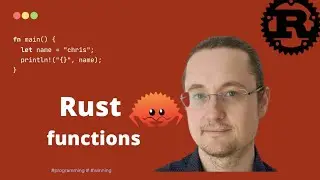 [3] Rust language functions course #tutorial #beginners
