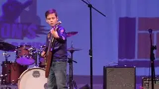 Child delivers a powerful live guitar performance of Metallica.#kid #guitar @metallicafull video!