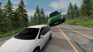 CRAZY HIGHSPEED Crashes BeamNG Drive #5 Stupid driver