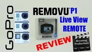 REMOVU P1 &mdash; пульт дистанционного управления с просмотром в реальном времени для GoPro HERO3/HERO3+/HERO4 &mdash; ОБЗОР и пример видеозаписи