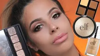 FULL FACE USING ONLY E.L.F. MAKEUP TUTORIAL