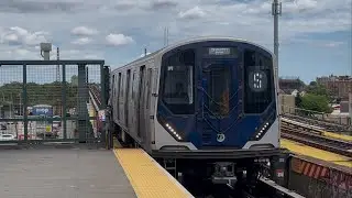 IND Fulton St Line: (A) and (S) Trains @ Rockaway Blvd (R46, R179, R211A)