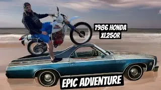 Этот Honda XL250R 1986 года был слишком хорош, чтобы его пропустить! (Приключенческое путешествие)