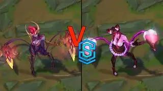 Nightbringer Evelynn VS Sugar Rush Evelynn