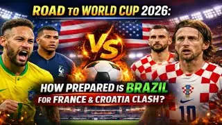 Brazil vs France & Croatia: Can the Sele&ccedil;&atilde;o Send a Strong World Cup 2026 Message?