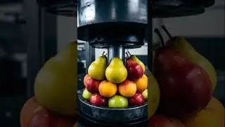 #ai #satisfying #cool #fruits #squish #hydraulicpress