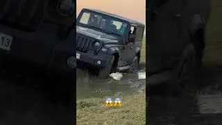 THAR 4X4 Failed 😨😱😱❌ #tharloverthar #automobile #4x4thar #amazingfacts #mahindra5doortharlaunch