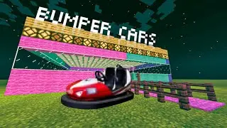 How to Make Bumper Cars Working Ride In Minecraft