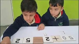 Grade UKG, Master Aditya and  Bhavesh, Numeracy Activity, Book B, Module 35 | CIS Jaipur