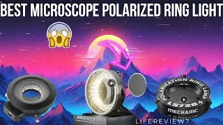 🔬 &iexcl;Top 3 Best Microscope Polarized Ring Lights on AliExpress in 2026!⚡Ultimate Glare-Free Lighting!