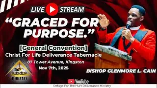 Bishop Glenmore L. Cain | Convention-Preaching | @Christ For Life Deliverance Tabernac.| Nov, 7 2025