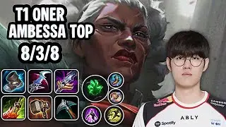 T1 Oner Ambessa Top SoloQ Replay 20260209