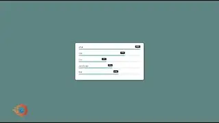 Animated skill bar using HTML , CSS   #codes_programmer