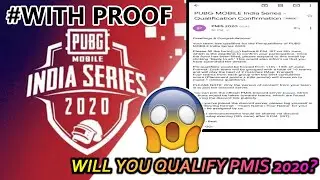 Will you qualify PMIS 2020? | Qualification Points with proof | PMIS 2020 confirmation mail