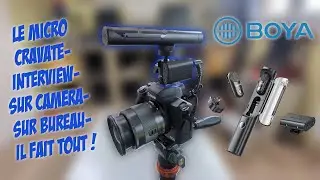 Boya Magic : le micro transformable en 4 !