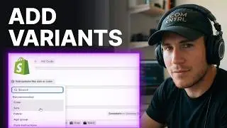 How to Add Product Variants in Shopify (2026) | Products