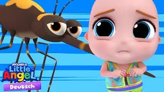 Aua das juckt und piekt! | Kinderlieder & Kinderreime | Little Angel Deutsch