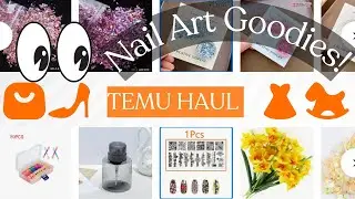 Temu Haul Part 1 Nail Goodies Lost And Found